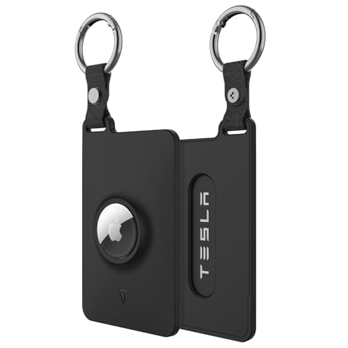 Funda tarjeta Tesla anti pérdida TUDIA con compartimento para AirTag