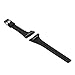 QGHXO Band For Polar FT4/FT7, Soft Adjustable Silicone Replacement Wrist Watch Band For Polar FT4/FT7 Watch (Black)