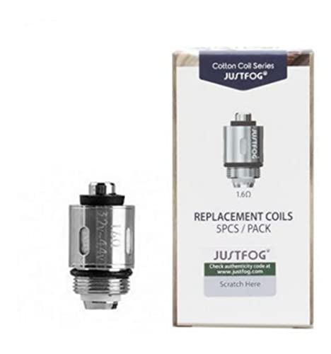 Résistances JustFog (pack de 5) 1.6 Ohms