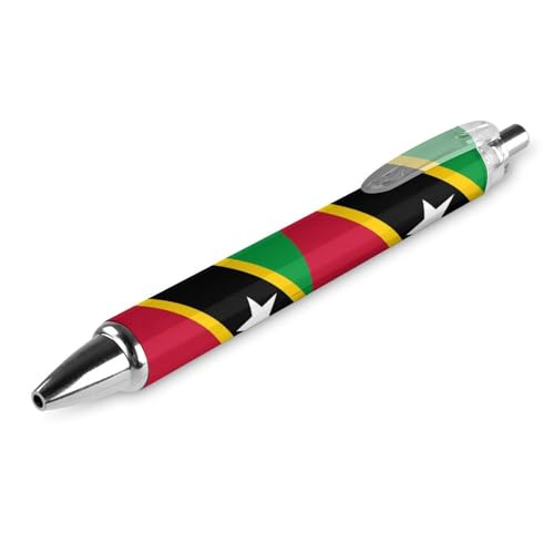Lot de stylos Saint-Kitts-et-Nevis écriture lisse 4 fournitures bureau