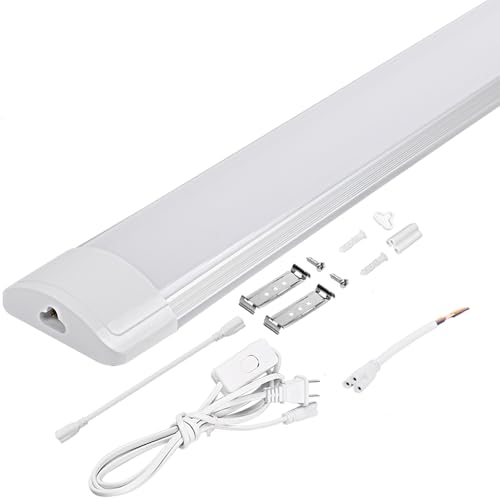 MAGOKORO LEDu LEDLb`x[XCg XCb`t 40W` ^̌^ 120cm F(5000K) 5400[ d36W 180°Lp ̌^Ɩ V䒼t^ ǌu hk h tȒP wZ/X[p[/