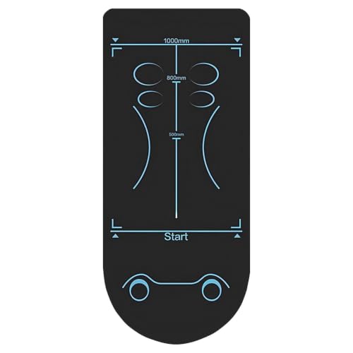 Ab Roller Wheel Mat, Yoga Floor Mat, Foldable Anti-Slip | 59x24 inches Yoga Floor Mat Ab Wheel Training Yoga Fitness, Enhanced C
