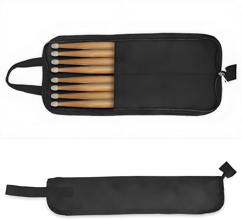 Dilwe Drum Stick Bag, Oxford Tuch Water Resistant Perkussion Drum Stick Mallet Aufbewahrungstasche