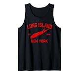 long island ny souvenir tee native long islander map new york canotta