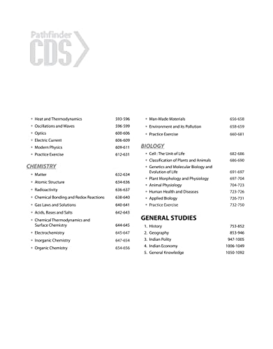 Pathfinder CDS Combined Defence Services Entrance Examination (Old Edition) 3