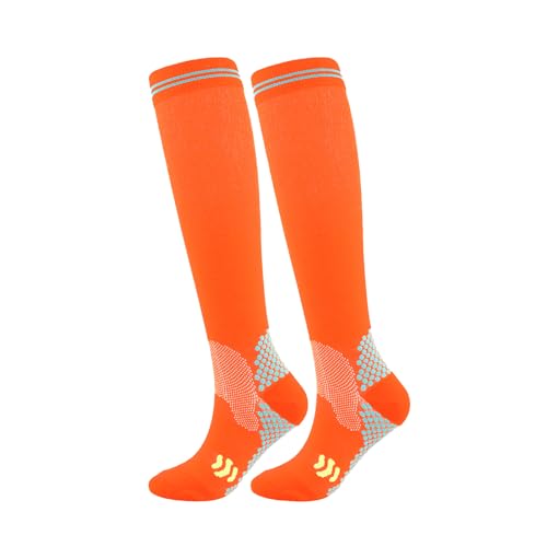 Generisch Medias de compresión para mujer y hombre, senderismo, neurosocks compresión, vuelo, trombosis, calcetines de compresión, calcetines de ciclismo, calcetines deportivos de apoyo, calcetines