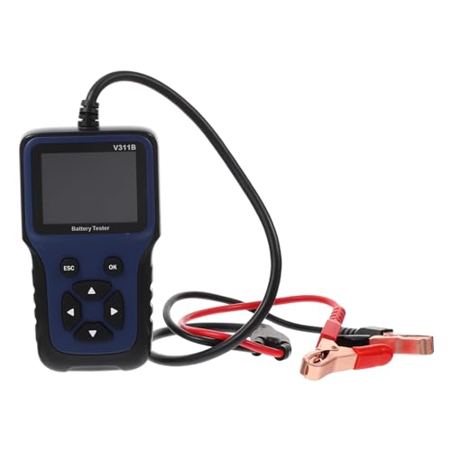 KOCKSHION 自動車用バッテリーテスター 高精測定 コンパクト軽量設計 高解像ディスプレイ搭載 多言語対応 バッテリー診断機 自動車工場 ガレ