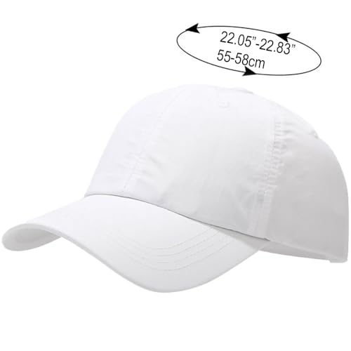 Image of Waterproof Baseball Cap Breathable UPF50+ Caps for Men Women Outdoor Sport Adjustable Rain Quick Dry Hat