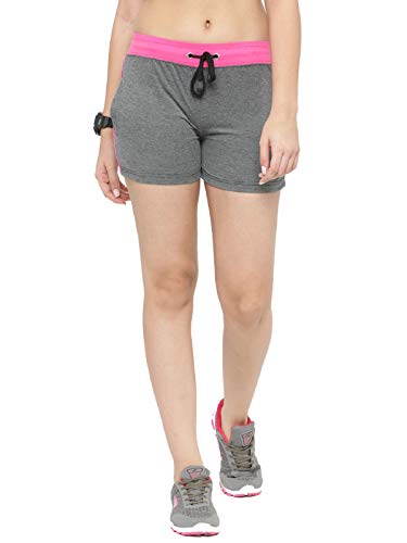 Image of UZARUS Women's Cotton Sports Gym Causal Shorts - Pack of 2