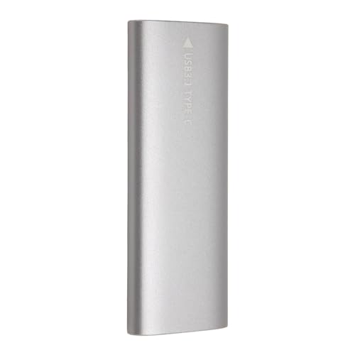 Carcasa externa SSD M.2 con alta velocidad, aluminio, plateada miniatura 2