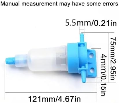 Oil Water Separator Oil Water Separator Car Parking Heater Accessories Waterproof Metal Mesh Filter with Drain Valve Suitable for Marine Trucks image 5