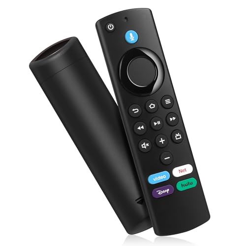 Replacement Firestick Remote Control Compatible with Fire-Smart TVs Stick 4K(1st/2nd Gen)& Cube, TV...