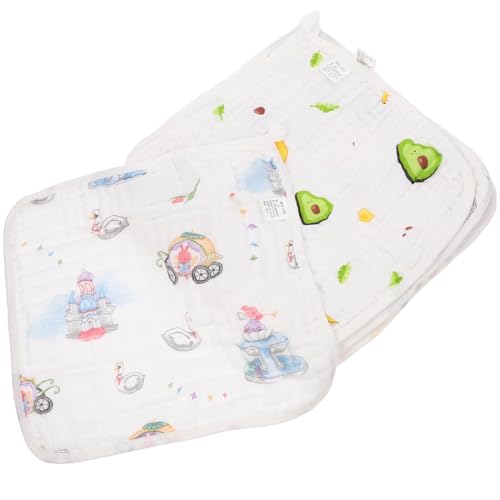 Serviettes absorbantes garçon fille en coton pour visage et allaitement