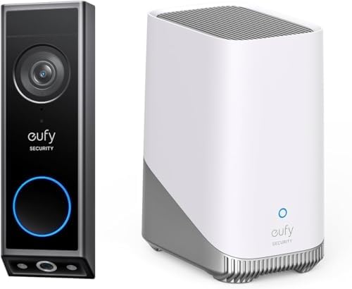 Eufy E340 Video Türklingel – WLAN Türklingel ohne Abo-Zwang 2 eufy E340 Video Türklingel im Set mit eufy S380 Homebase 3