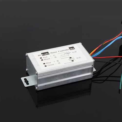 Controlador PWM ajustable de corriente 20A para regular motor DC hasta 60V 5
