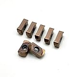 LNMU0303ZER MJ AH130 AH725 Schneiden von doppelseitigem Fast Futteröffnungsöffnung Raue Fräseinsatz Hart Hard Wende Werkzeug Frässchneider ( Angle : LNMU0303ZER AH130 , Shank Diameter : 10PCS(1box) )