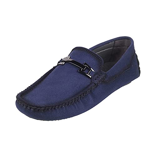 Image of Mochi Genx Men's Casual Comfort Metal Trim Stylish Loafers