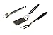 Produktbild BBQ Buddy 3-teiliges Grillwerkzeug-Set  Edelstahl Grillwender, Zange und Gabel