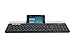 Logitech K780 Tastiera Wireless, Layout Inglese Qwerty, Grigio ‎Scuro/Bianco