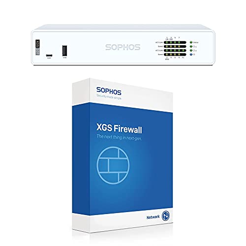 Sophos XGS 107 Next-Gen Firewall Next-Gen Firewall with Standard Protection, 1-Year (US Power Cord) (JA1Z1CSUS)