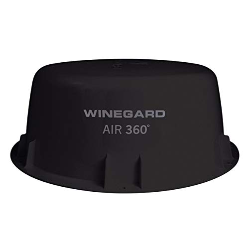 Winegard Company A3-2035 Air 360 Omnidirectional Over The Air Antenne, Schwarz Cover
