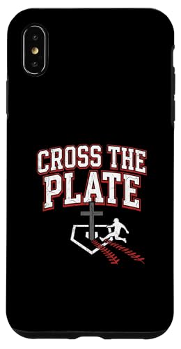 Cross The Plate �N���X�`���� �싅 �M�� �C�G�X �X�}�z�P�[�X iPhone XS Max �p