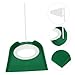 Abaodam 4pcs Golf Putting Hole Cups Flags Practice Aid for Boys and Girls Men and Women Your Putting Skills Office Backyard Games