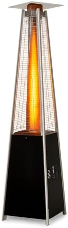 BTExpert 48000 BTU Pyramid Patio Heater for Outdoor Double Layer ...
