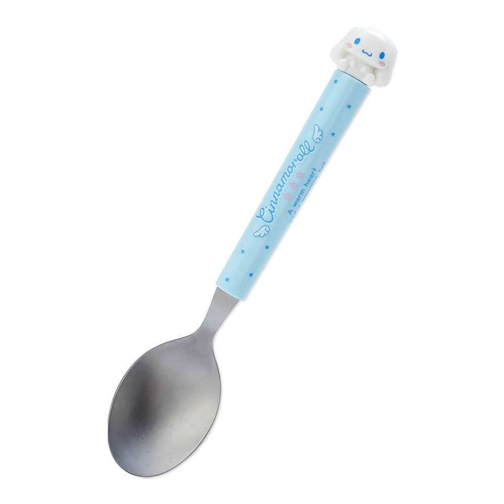 Sanrio Cinnamoroll Spoon with Mascot Figure 6.9in Stainless Steel ABS Japan