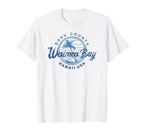 Waimea Bay Hawaii North Shore Hawaii Camiseta