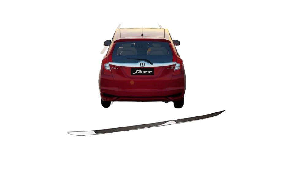 Image of Dicci Patti /Silver Crome Garnish for Boot /Diggi Patti for Honda Compatible with Jazz.
