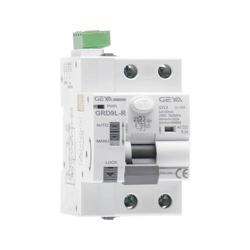 Interruttore Automatico WiFi GEYA Con Richiusura Automatica, 40A, Tipo A, 6kA, Per Impianti Intelligenti