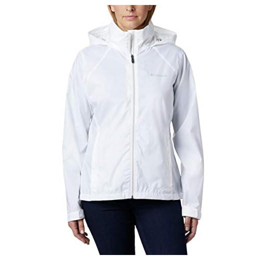 Columbia Women's Switchback III Jacket, White, 3X Plus