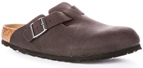 靴 BIRKENSTOCK Boston SYN Desert Dust Boston Synthetik Desert Dust Gray Taupe | BIRKENSTOCK