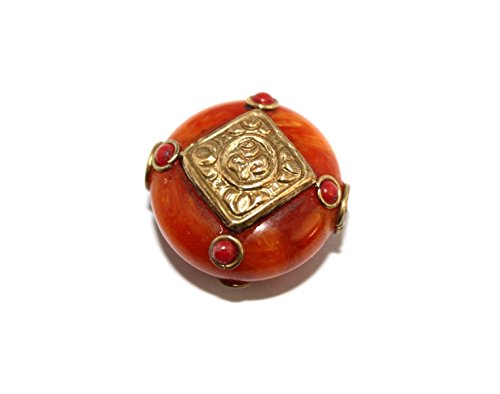 Handmade Nepalese Tibetan Coral Amber Beads