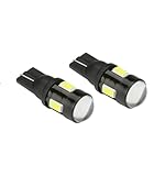 Par Lâmpada Pingo T10 6 Leds Com Projetor Farolete Teto