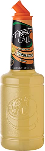 Finest Call Premium Juice Citrus Sour Drink Mix, Ready To Use, 1 Liter Bottle (33.8 Fl Oz)