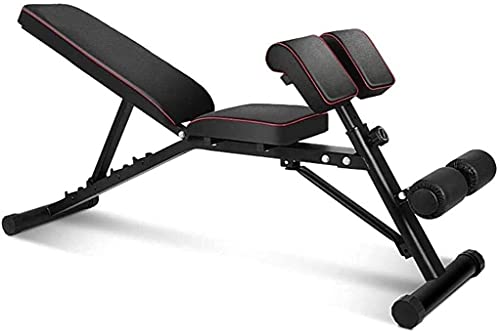 OTQEFTN Dumbbell Bench Professional Weight Bench for, Adjustable Workout Bench Press, Exercise Abdominal Waist Extension Stool, Incline Decline Utility Fitness Bench for Strength Training