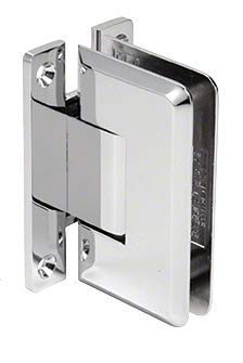 C.r. Laurence P1N037Ch Crl Polished Chrome Pinnacle 037 Series Wall Mount Full Back Plate Standard Hinge #TOP16
