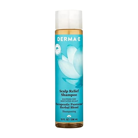 DERMA E Scalp Relief Shampoo with Psorzema Herbal Blend, 8 Fl Oz Cover