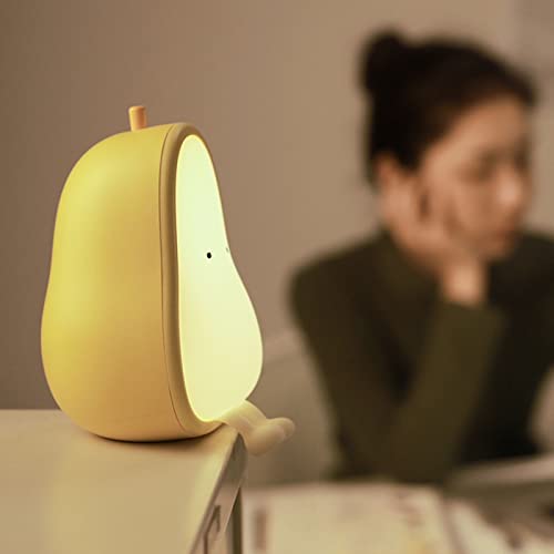 Lámpara nocturna de mesa LED forma de pera pato miniatura 6