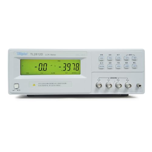 Tonghui TL2812D LCR Meter Test Frequency 100Hz, 120Hz, 1kHz, 10kHz Output Impedance 100Ω Accuracy 0.25%