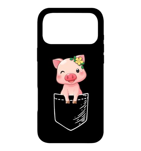 Funny Womens Kids Girls Pocket Pig Cute Show Pig Lover �X�}�z�P�[�X iPhone 17 Pro Max �p