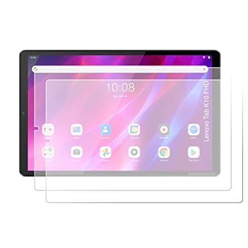 Image of LF [2 Pack Screen Guard Compatible With Lenovo Tab K10 FHD -(TB-X6C6F, TB-X6C6X) (NOT A TEMPERED GLASS-Unbreakable) [Bubble Free], [Anti-Scratch] - Matte
