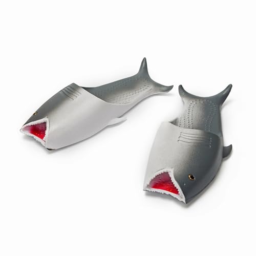 Coddies Shark Flops - Shark Fish Sandals - Funny shoes - Fish Flip Flops - Gifts for Her, Gifts for Him