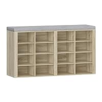 Hzuaneri Banc de Rangement avec Espace de Rangement, Banc à
