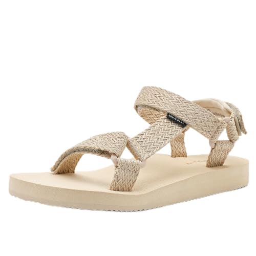 Image of Women's Original Sandals Comfortable Quick-Drying Casual Sport Sandal Walking Hiking Water Sandals With Arch Support