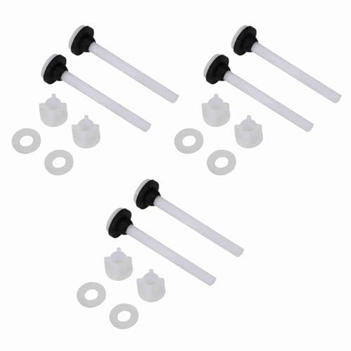 Toilet Water Tank Screw Set 3 Pairs 2 Pieces Toilet Water Tank Screw Set Fixture Fitting Accessories Repair Tool