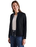 Materialmix mit Stretchanteil Cecil Damen Jacke mit Stehkragen