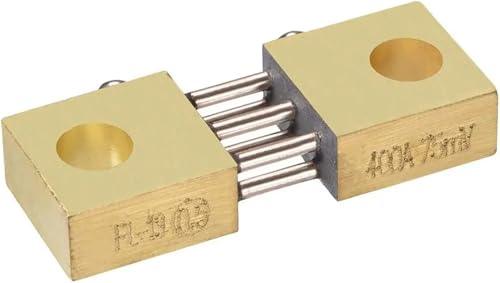 Résistance shunt 400A 75mV FL-19 pour ampèremètre analogique de panneau